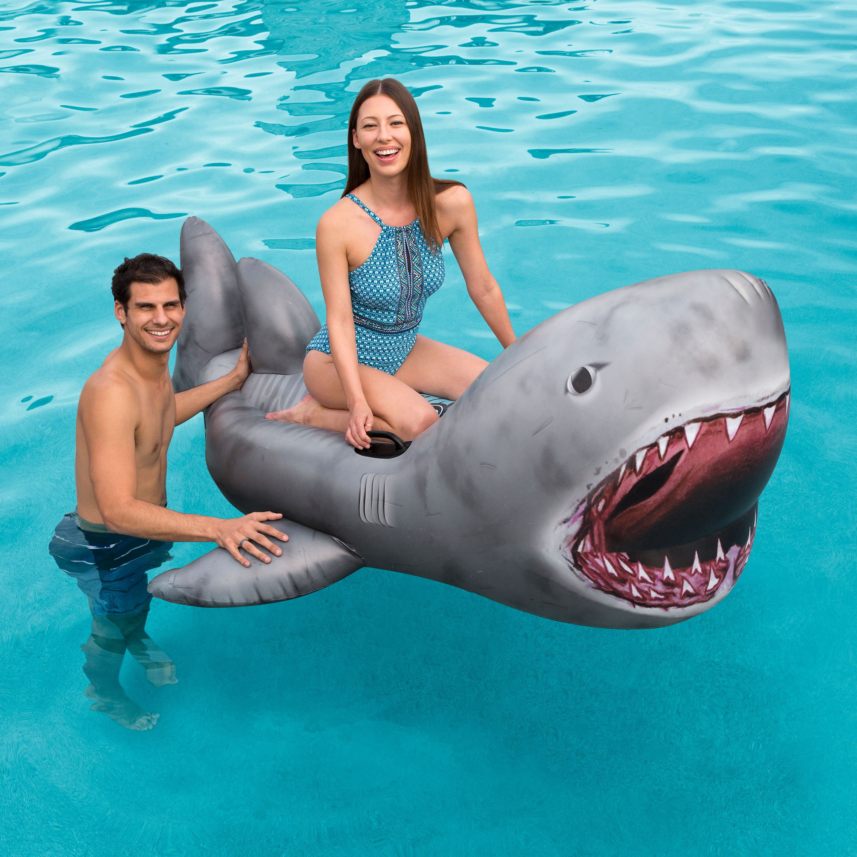 Realistic Great White Shark rubber model RETIRED 10 inch As seen on Shark Week 