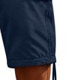 thumbnail image 5 of YABCSAZ Men's Cargo Shorts Knee Length Summer Shorts Cotton Capri Shorts, Lightweight Breathable Outdoor Casual 3/4 Length Elastic Waist Drawstring Capri Cargo Pants with Multi Pockets, 5 of 5