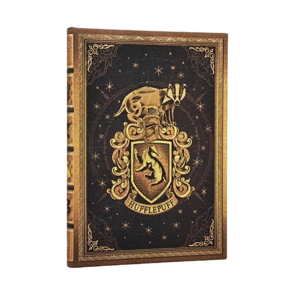 Harry Potter Collection Hufflepuff Journal MIDI Custom Lined Hardcover, 144pg, 120gsm by Paperblanks (Harry Potter Collection), (Hardcover)