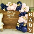 thumbnail image 5 of TETOU 129Pcs Navy Blue Ballons, Latex Party Balloons, Different Sizes 18/12/10/5 Inch Party Balloon Kit for Birthday Party Graduation Baby Shower Wedding Balloon Decoration - Navy Blue, 5 of 7