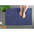 thumbnail image 3 of Bathroom Mat By LuxUrux-Extra-Soft Plush Bath Shower 20 x 30'' Bath Mat,1'' Chenille Microfiber Material, Super Absorbent Shaggy Bath Rug. Machine Wash & Dry, 3 of 9