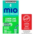 thumbnail image 1 of mio Hydrate Lemon Lime Electrolyte Drink Mix, 4.5 g Packets, 10 ct Box, 1 of 16