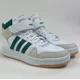 thumbnail image 2 of Ad-id-as Postmove Mid Mens 13 White Green Basketball Shoes Sneakers Gum IE9824, 2 of 6