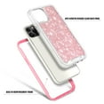 thumbnail image 4 of For iPhone 12 Pro Max Case, with Built-in Screen Protector, Nagebee Full-Body Protective Rugged Bumper Cover, Shockproof Durable Case (Pink Glitter), 4 of 6