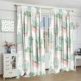 thumbnail image 4 of Cactus Curtains, Cute Bohemian Style Tropical Plant Pattern, Kids Boys Girls Bedroom Living Room Blackout Curtains, 2 Panel Set,42X54 Inch, 4 of 6