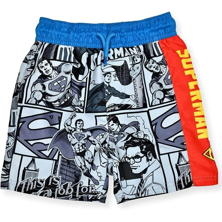 

Superman Boys Single Bathing Suit Toddler