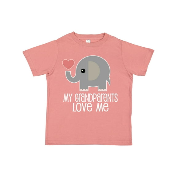 Inktastic My Grandparents Love Me Baby Clothes Boys or Girls Toddler T-Shirt