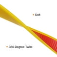 thumbnail image 4 of Uxcell 16mm x 5000mm Flexible TPE Self Adhesive U-Shape Veneer Edging Edge Banding Yellow, 4 of 6