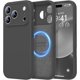 thumbnail image 1 of Funda de Silicona Premium, Forro de Microfibra, a Prueba de Golpes, para iPhone 17 Pro 6.3", Negro, 1 of 7