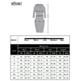 thumbnail image 6 of Women 3 4 Sleeve Pocket Slim Sweatshirt Pullover Hoodies Dress for Women, 6 of 6