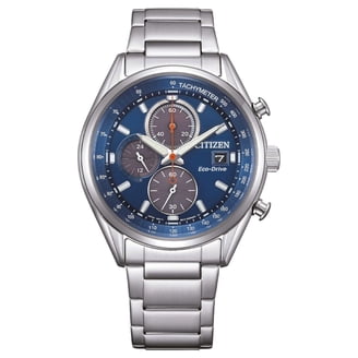 Citizen Men's Eco-Drive Chandler Leather Watch BJ6500-12L