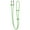 Lime Green, variant on Showman 8' Knotted Durable Nylon Barrel Reins (Teal)