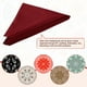 thumbnail image 4 of Uxcell Paquete de 12 Bandanas de Color Sólido, 21 Pulgadas/54cm Pañuelo de Poliéster Suave para Cabeza, Neckerchief para Hombres/Mujeres/Cowboy, Pañuelos para la Cabeza [Rojo vino], 4 of 7