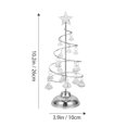 thumbnail image 2 of Wrought Iron Crystal Christmas Tree Night Light Creative Lighting Adornment, 2 of 10