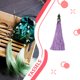thumbnail image 5 of Borla de poliéster Jumpingount Accesorios Ropa Púrpura claro, 5 of 6