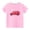 Pink, variant on MeetoTime Kids Valentine's Day Printed Short Sleeve Tops Funny Graphic Cotton T-Shirt for Boys Girls
