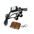ITSELFER 4 In 1 Kit DC 12V LED Eagle Eye Car Emergency Strobe Lights
