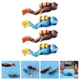 thumbnail image 3 of 4 piezas adorno de buzo de acuario, 3 of 3