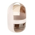 thumbnail image 1 of Organizador de cosméticos con espacio para maquillaje facial Rosado, 1 of 9