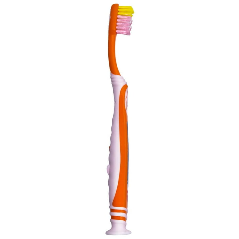 ディズニー35周年TOOTHBRUSH KIT Colgate Space Jam Kids Toothbrush with Suction Cup, 5+ Years