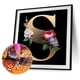 thumbnail image 3 of Pintura Diamantes Letras Flores Oscuras, 3 of 9