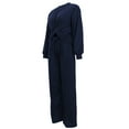 thumbnail image 2 of FIOPHY Womens 2 Piece Lounge Sets Twist Front Cropped Sweatshirt Wide Leg Sweatpant Fall Outfits Sweatsuit Tracksuit, 2 of 5