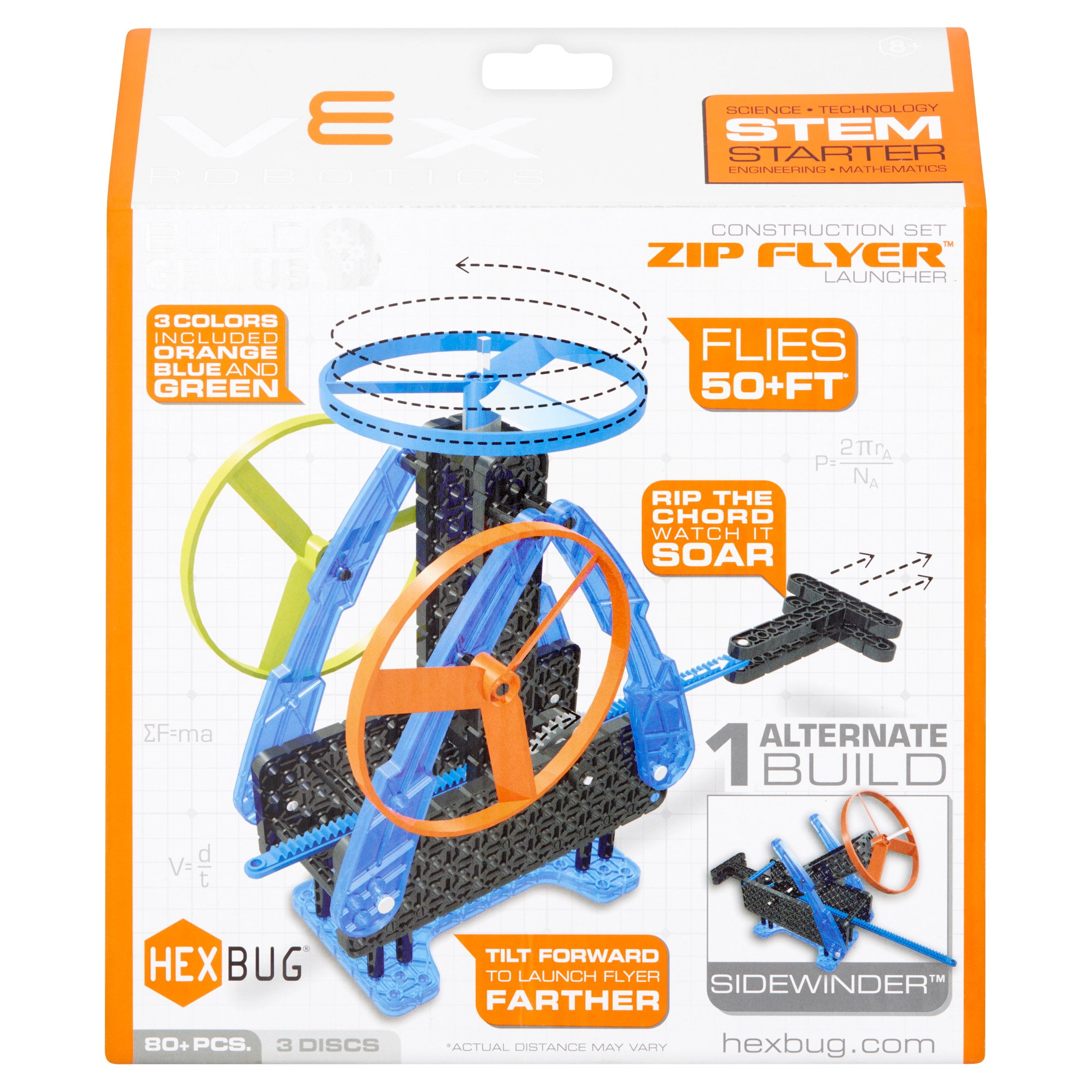 Vex Robotics Zip Flyer Laucher Construction Kit by HEXBUG for sale online 