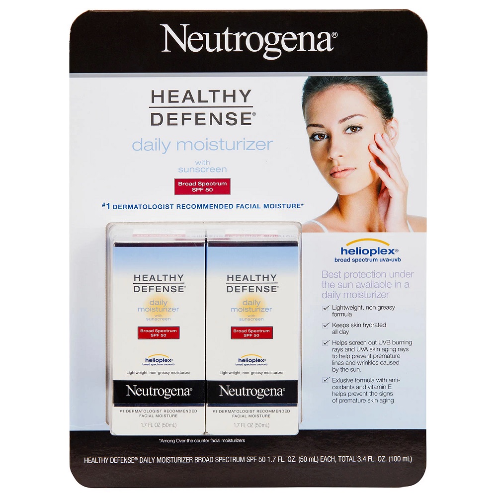 Neutrogena Healthy Defense Daily Moisturizer with Broad Spectrum SPF50