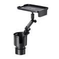 thumbnail image 2 of DPTALR 2 In 1 Car Cup Expander Adapter With Adjustablee Base Car Cup Expander Organizer With Tray Phone Holders Fits Large 2 To 2.5 LB Drinks Bottles, 2 of 8