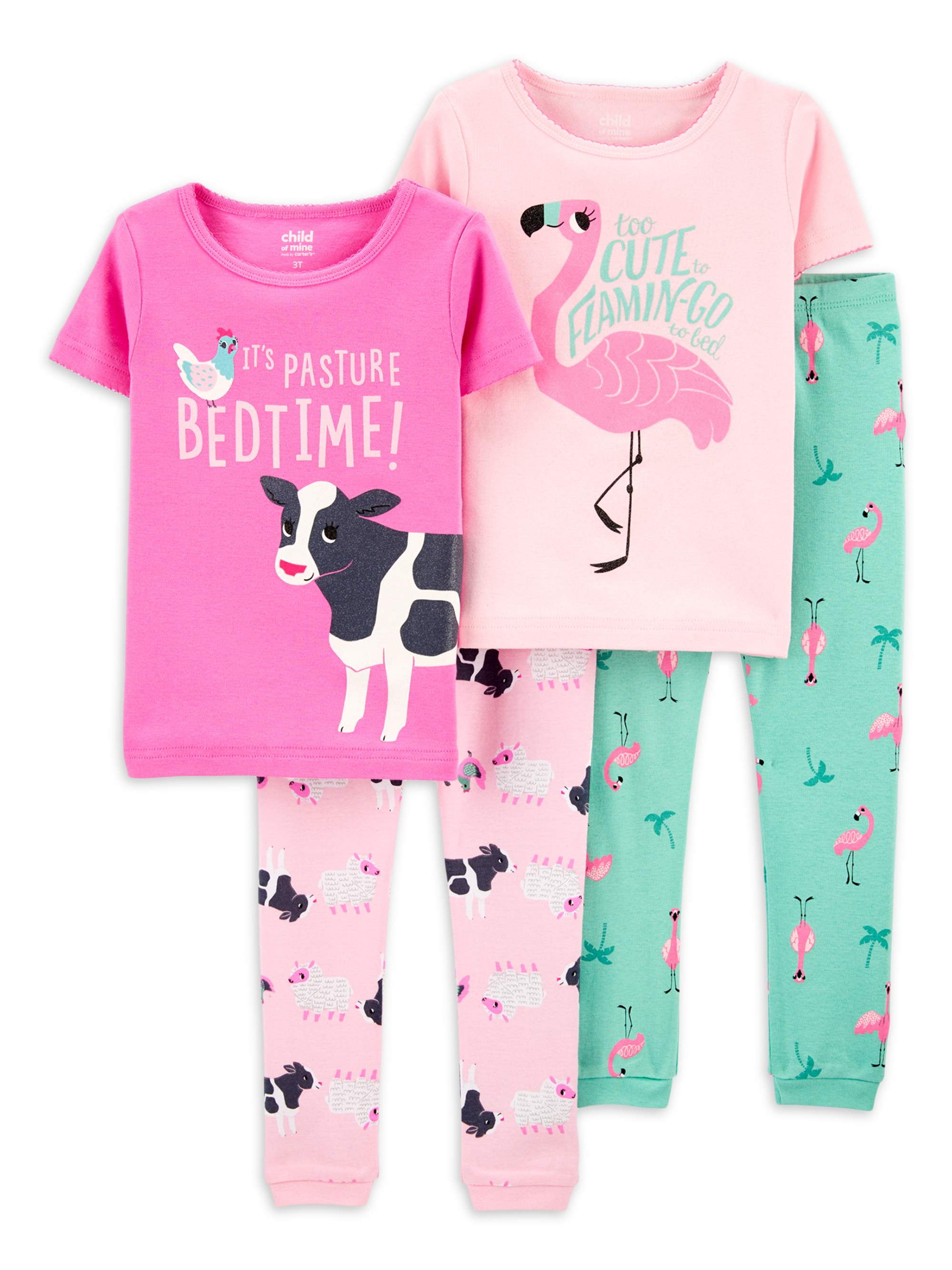 carters cow pajamas