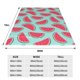thumbnail image 3 of Balery Watermelon Manta de Felpa Suave y Acogedora – Cobija de Franela Aterciopelada para Cama, Lavable y Cálida para Sofá, Mascotas, Transpirable-40"x30", 3 of 7