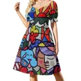 thumbnail image 2 of Vestido sin mangas de jardín, vestido de fiesta de lujo para mujer, ropa de mujer, vestidos para fiesta de boda, vestido, 2 of 7