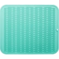 thumbnail image 1 of MicoYang Tapete de silicona para secar platos para uso múltiple, fácil de limpiar, ecológico, tapete de silicona resistente al calor para encimera o fregadero de cocina, refrigerador o revestimiento d, 1 of 4
