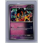 2025 Prismatic Evolutions Poke Ball Pattern Rare Iron Boulder #46/131 English Pokemon Trading Card