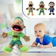 thumbnail image 1 of SML Jeffy Hand Puppet with Movable Mouth for Kids, 15.7 inch Puppets Plush - Cody Puppet, 1 of 8