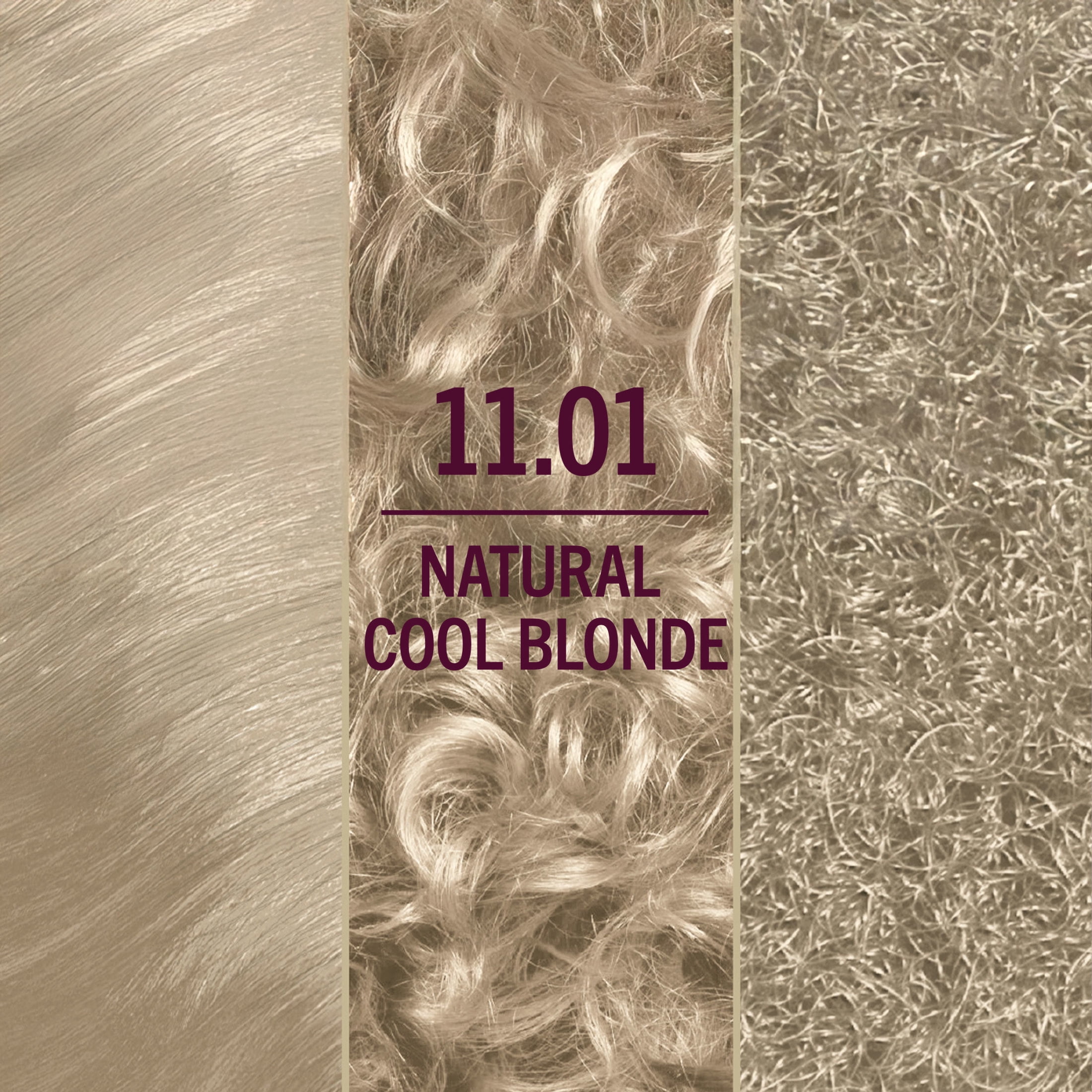 Schwarzkopf Keratin Blonde Hair Dye Natural Cool Blonde 11.01, Hi-Lift Permanent Color, 1 Use