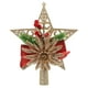 thumbnail image 1 of Adorno de estrella de cinco puntas para la punta del árbol de Navidad., 1 of 8