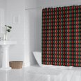 thumbnail image 2 of Multicolor Christmas Pattern Shower Curtain 84"x72" ,Bathroom Decorative Shower Curtains Set with 12 Hooks,Modern Waterproof Washable Shower Curtain, 2 of 6
