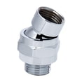 thumbnail image 2 of Luzkey Universal Swivel Joint Shower Head Direct Installation Wall Mounted Shower Nozzle Adapter Adjustable Joint for Bathroom Home, 2 of 8