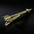 thumbnail image 5 of SIEYIO Tie Clips for Men Classic Clasp Pins Gold Silver Necktie Tie Bar Pinch Clips Ins, 5 of 9