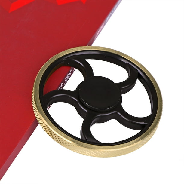 Round Hand Spinner Fidget Toy with Hybrid Relieves ADHD Anxiety -