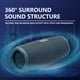 thumbnail image 5 of Altavoces Bluetooth Inalámbrico Al Aire Libre Altavoz Portátil Subwoofer de Choque de Alta Potencia, Ipx6 Impermeable Hifi Sonido Estéreo Altavoz Inalámbrico de Espera Largo para Acampar, 5 of 8