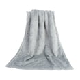 thumbnail image 2 of Bobasndm 2Pcs Lined Flannel Blanket, Queen Size, All Seasons, 50 x 70cm, Super Soft and Comfortable Bed or Sofa Blanket, 2 of 9