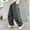 Gray, variant on Qunyiney Boys Cargo Pants Black Outdoor Casual Pants Relaxed Fit Wide Leg with Pockets Pants Size 5