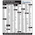 thumbnail image 4 of Champion Chisel, SDS-PLUS Scraper System, 4-Inch Wide Blade, 4 of 4