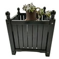 thumbnail image 4 of Large Square Wooden Planter Box Outdoor Garden Containers for Flowers, Herbs & Vegetables, 4 of 7