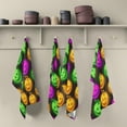 thumbnail image 5 of GZHJMY Halloween Cute Glowing Pumpkns Kitchen Dish Towel Set, Drying Kitchen Towels Tea Towels Gift Set for Drying Cleaning Cooking Baking 1Pcs, 5 of 7