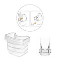 thumbnail image 2 of Replacement Silicone Membrane/Duckbill Valves Efficient Pumping Simple Installation for Breast Suction Devices, 2 of 9