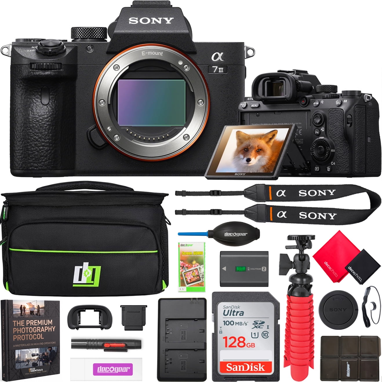 Sony Alpha a7 III Full Frame Mirrorless Camera Essentials Kit