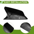 thumbnail image 4 of Reemplazo de tapa de espejo lateral izquierdo y derecho ABS negro para Chevrolet Malibu 2016-2020 Ox Horn, 4 of 7